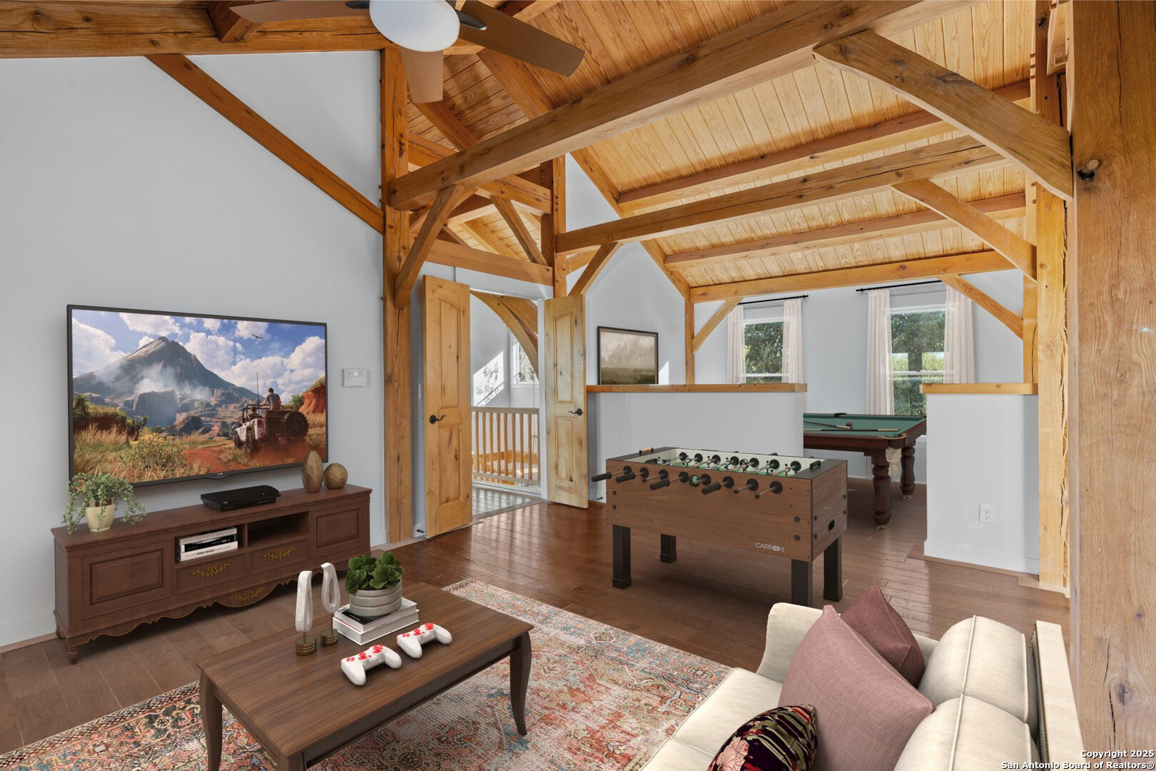 101 Ranch View Boerne, TX 78006 - Photo 54 of 63 a living room with furniture and wooden floor