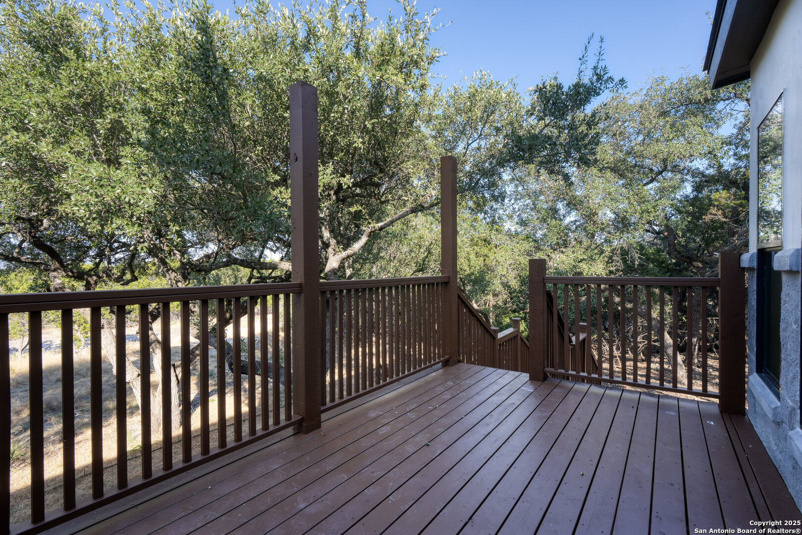 101 Ranch View Boerne, TX 78006 - Photo 60 of 63 a balcony with wooden floor and fence