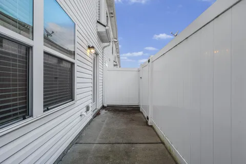 a view of a house with a door