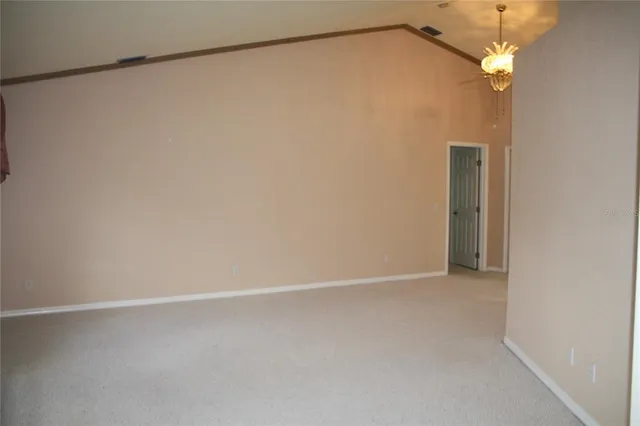 a view of a small space