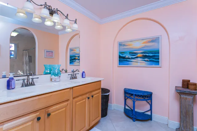 a bathroom with a shower and a toilet