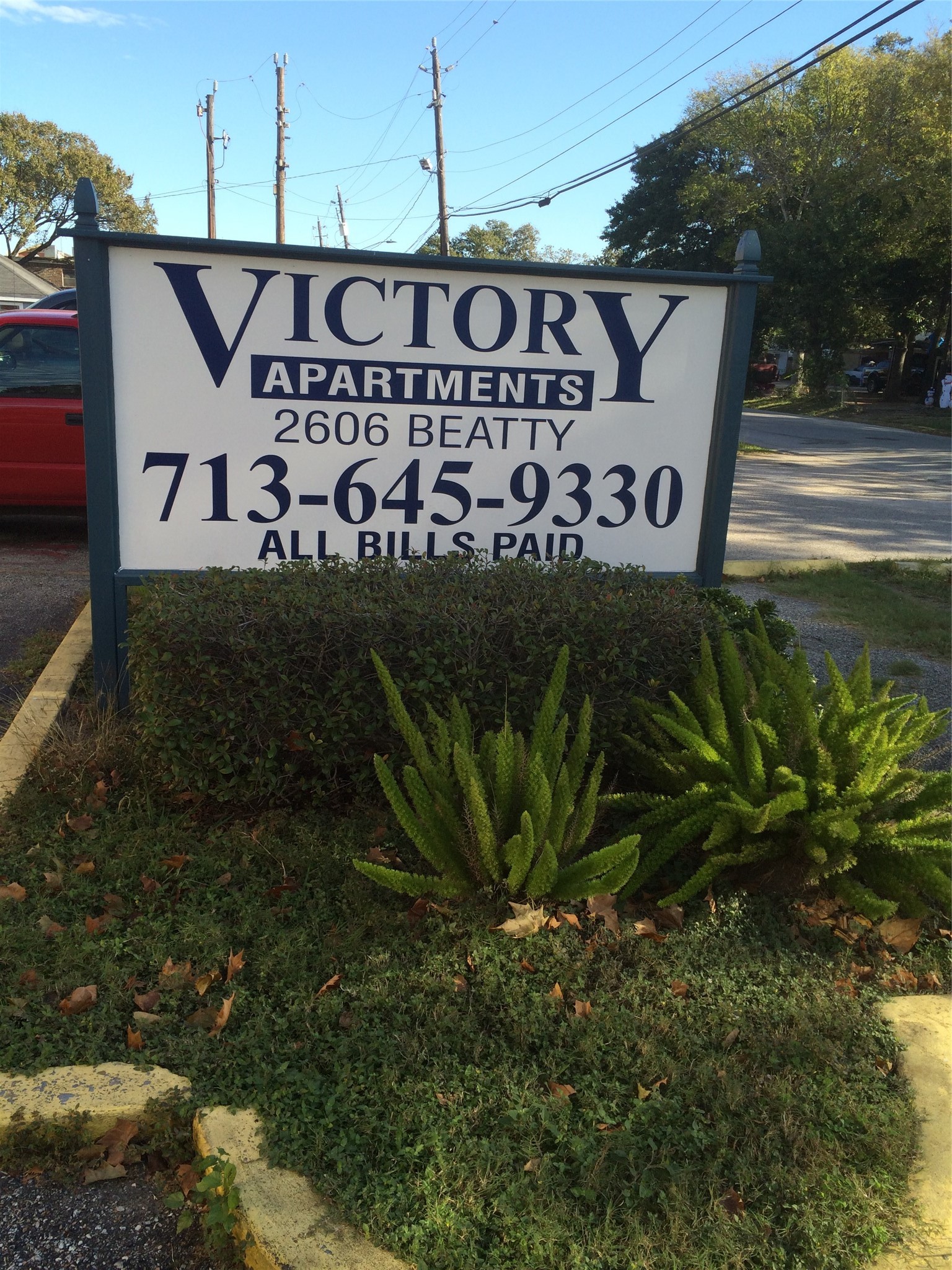 2606 Beatty Street, Unit 133 Houston, TX 77023 - Photo 2 of 12 a view of sign board