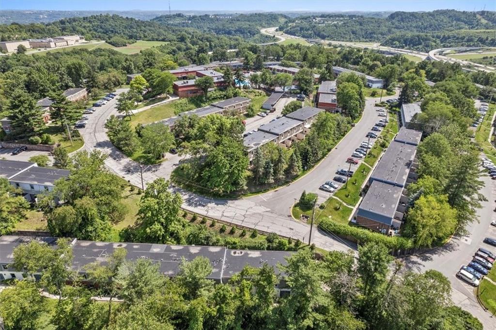 428 Country View Court Pittsburgh, PA 15205 - Photo 25 of 28 an aerial view of residential houses with outdoor space and street view