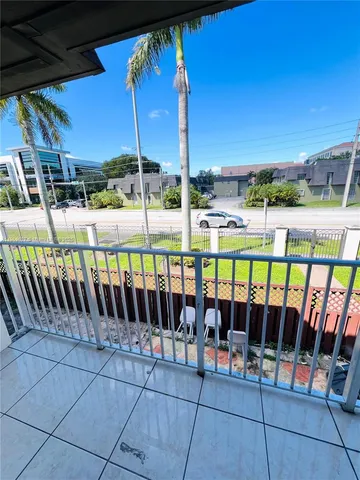 a view of outdoor space with seating area