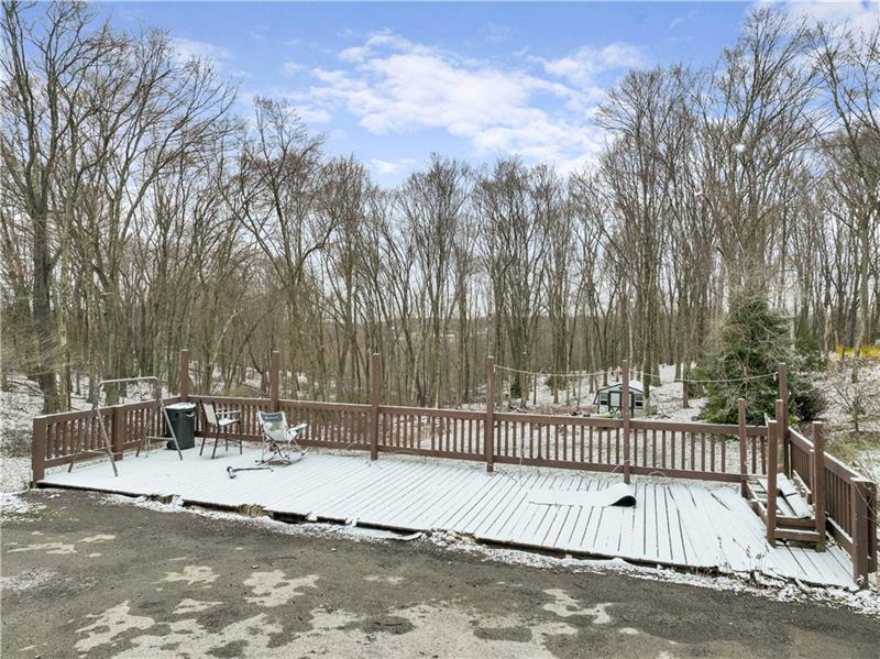 5158 McCandless Road Butler, PA 16001 - Photo 34 of 41 a view of outdoor space with deck and trees