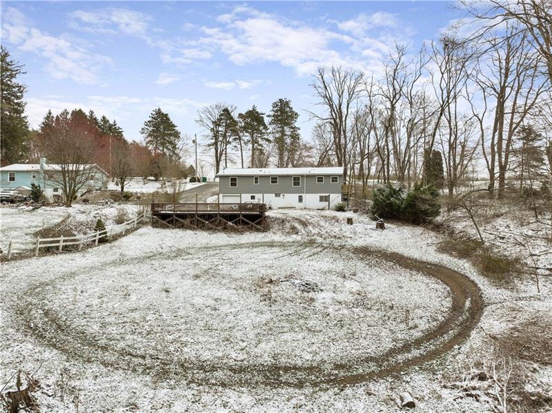 5158 McCandless Road Butler, PA 16001 - Photo 39 of 41 a view of yard covered with snow in front of house