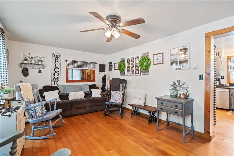 5158 McCandless Road Butler, PA 16001 - Photo 6 of 41 a living room with furniture and a wooden floor