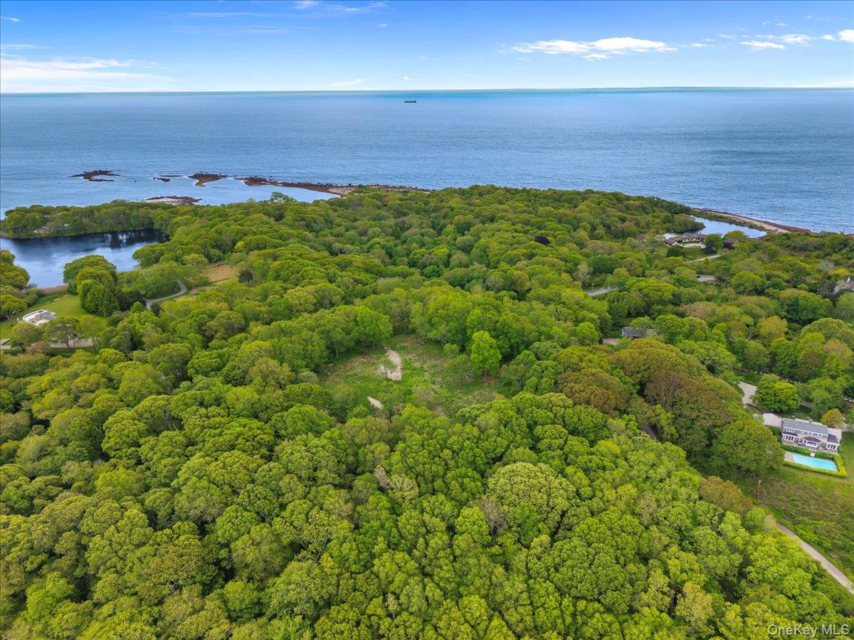 0 East End Road Fishers Island, NY 06390 - Photo 10 of 21 an aerial view of a houses with a yard and lake view