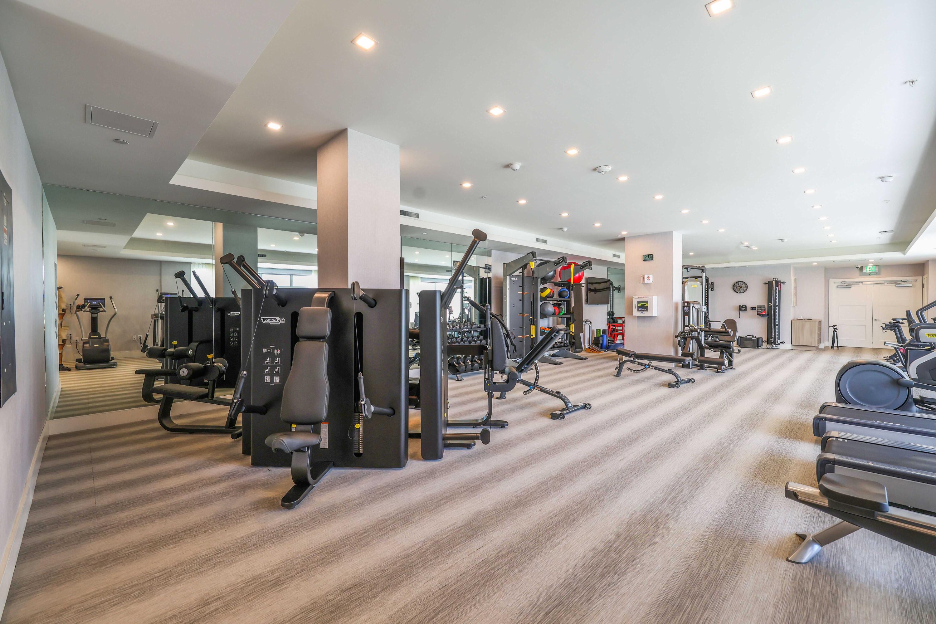 155 East Boca Raton Road, Unit 723 Boca Raton, FL 33432 - Photo 44 of 54 a view of a room with gym equipment