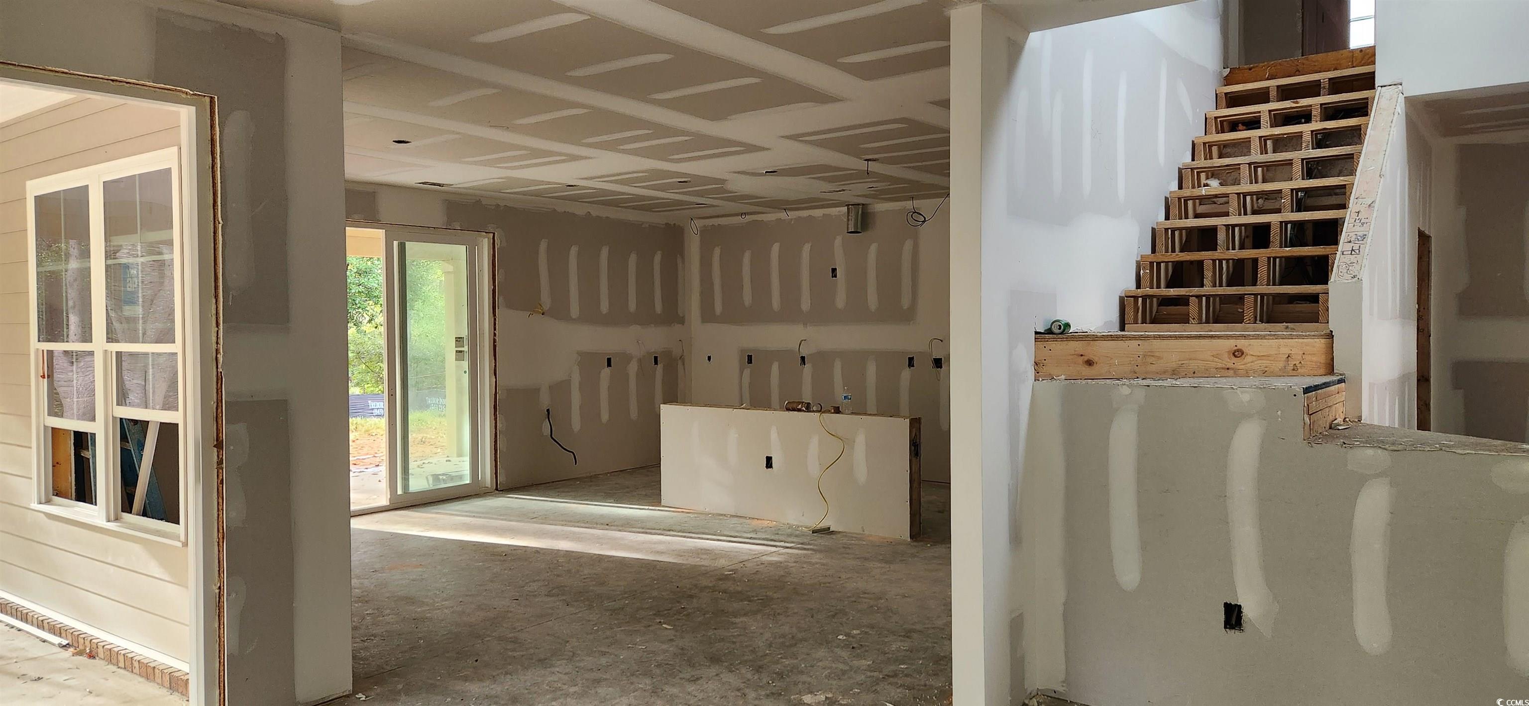 51 Red Maple Drive Pawleys Island, SC 29585 - Photo 11 of 16 Living area looking towards kitchen