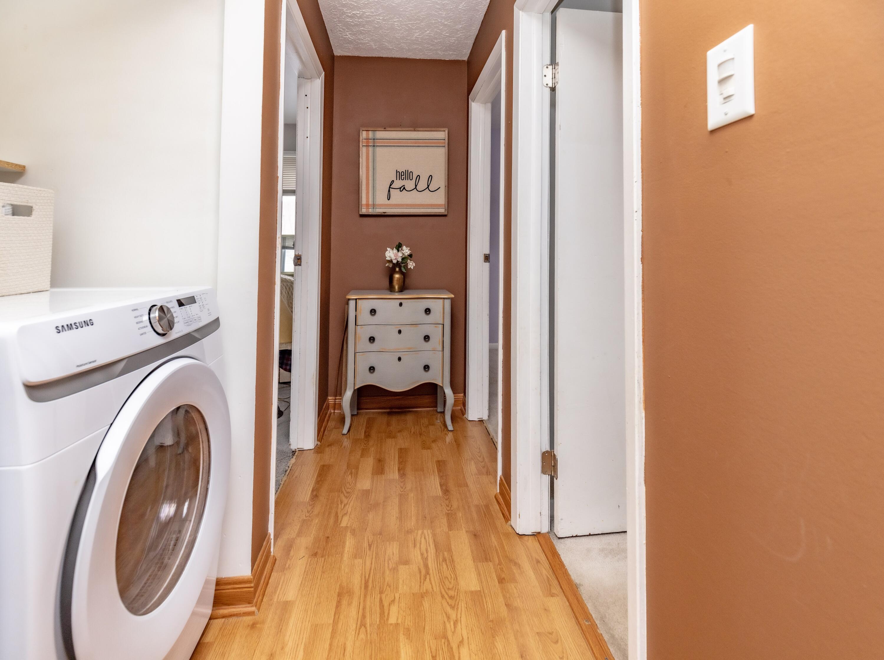 746-1 Acadia Road Valparaiso, IN 46385 - Photo 11 of 44 a view of a bedroom with washer and dryer