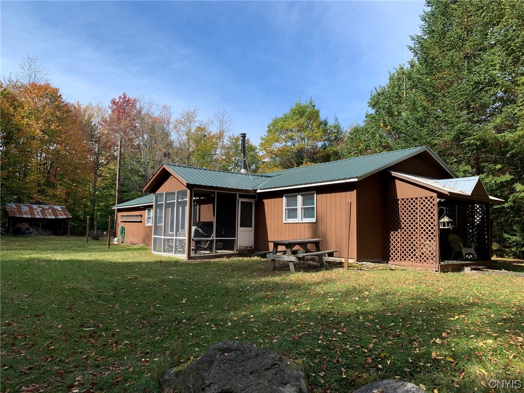 8982 Number 4 Road Watson, NY 13367 - Photo 1 of 1 House and Back Yard