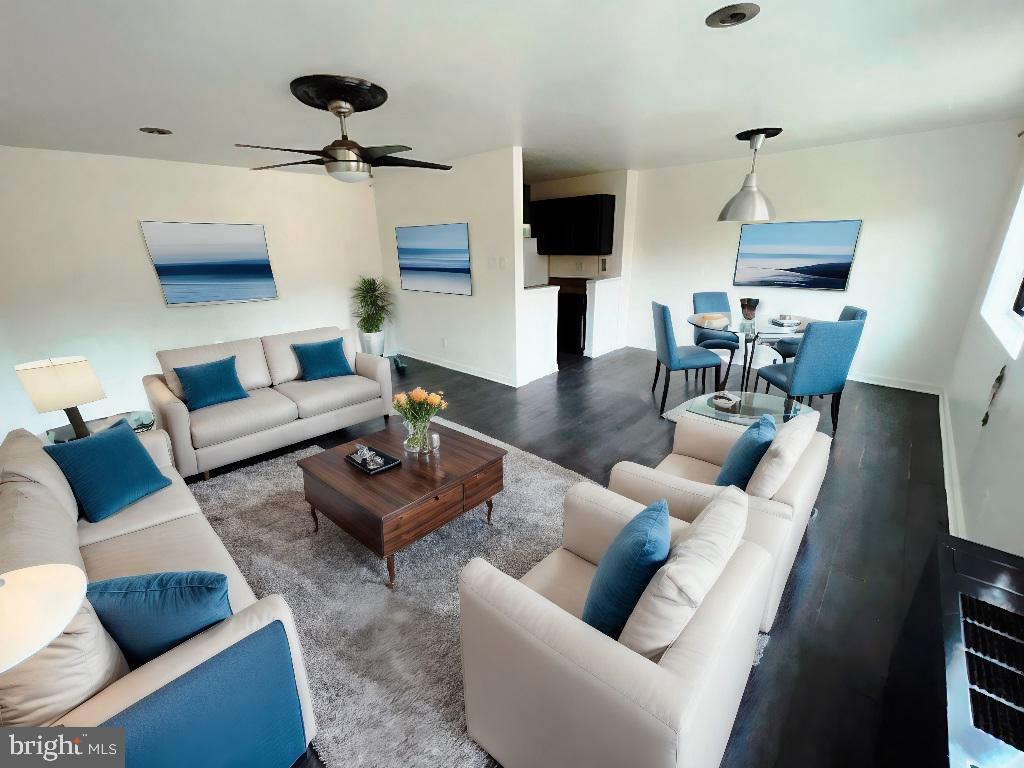 8601 Manchester Road, Unit 410 Silver Spring, MD 20901 - Photo 3 of 17 Virtual staged Living Room, Dining Room