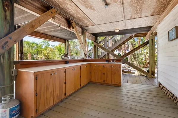 a front view of a house with a balcony