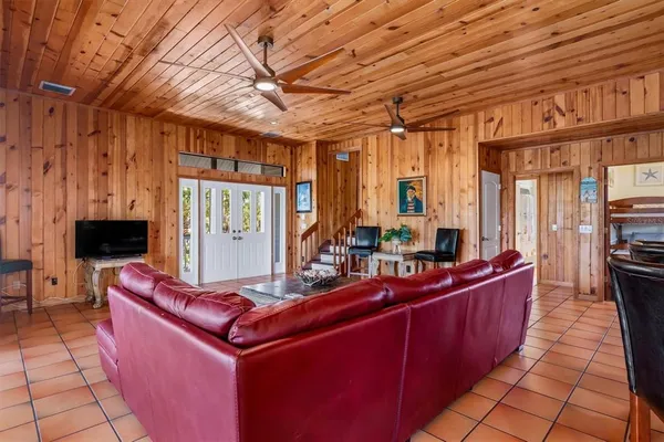 a kitchen with a stove and a microwave