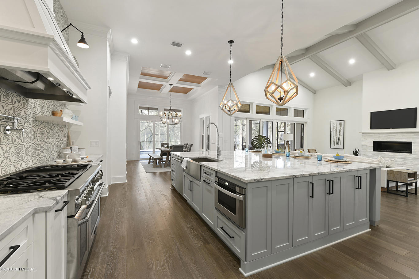 1213 Neck Road Ponte Vedra Beach, FL 32082 - Photo 11 of 48 K. Custom Cabinetry with Built-in Microw