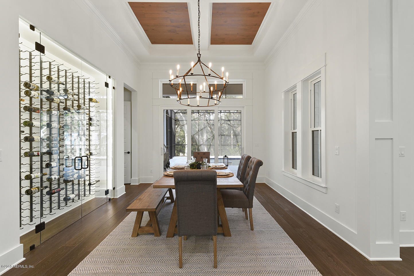 1213 Neck Road Ponte Vedra Beach, FL 32082 - Photo 14 of 48 N. Dining Nook with Coffered Ceiling