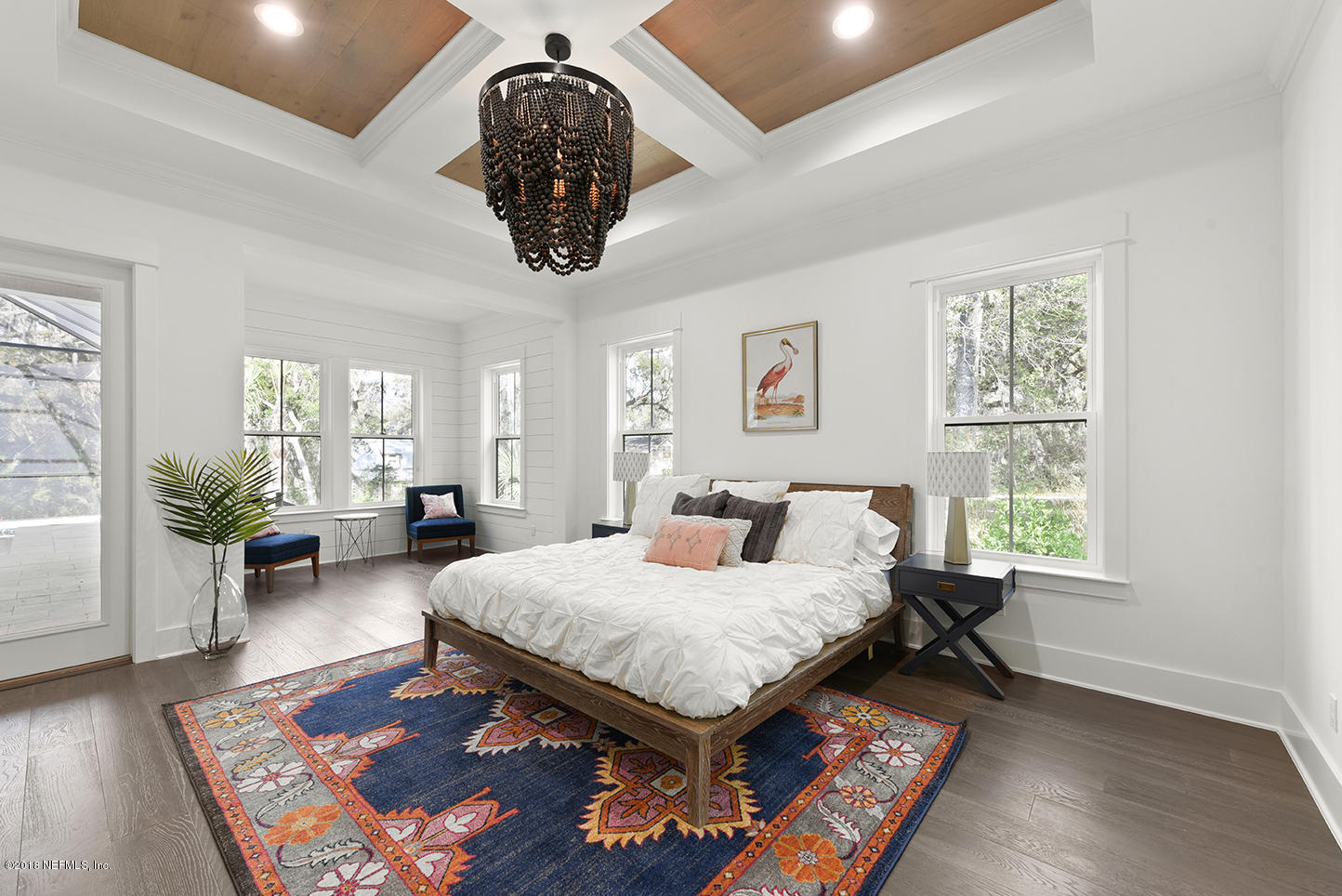 1213 Neck Road Ponte Vedra Beach, FL 32082 - Photo 19 of 48 R. Owner's Suite with Coffered Ceiling