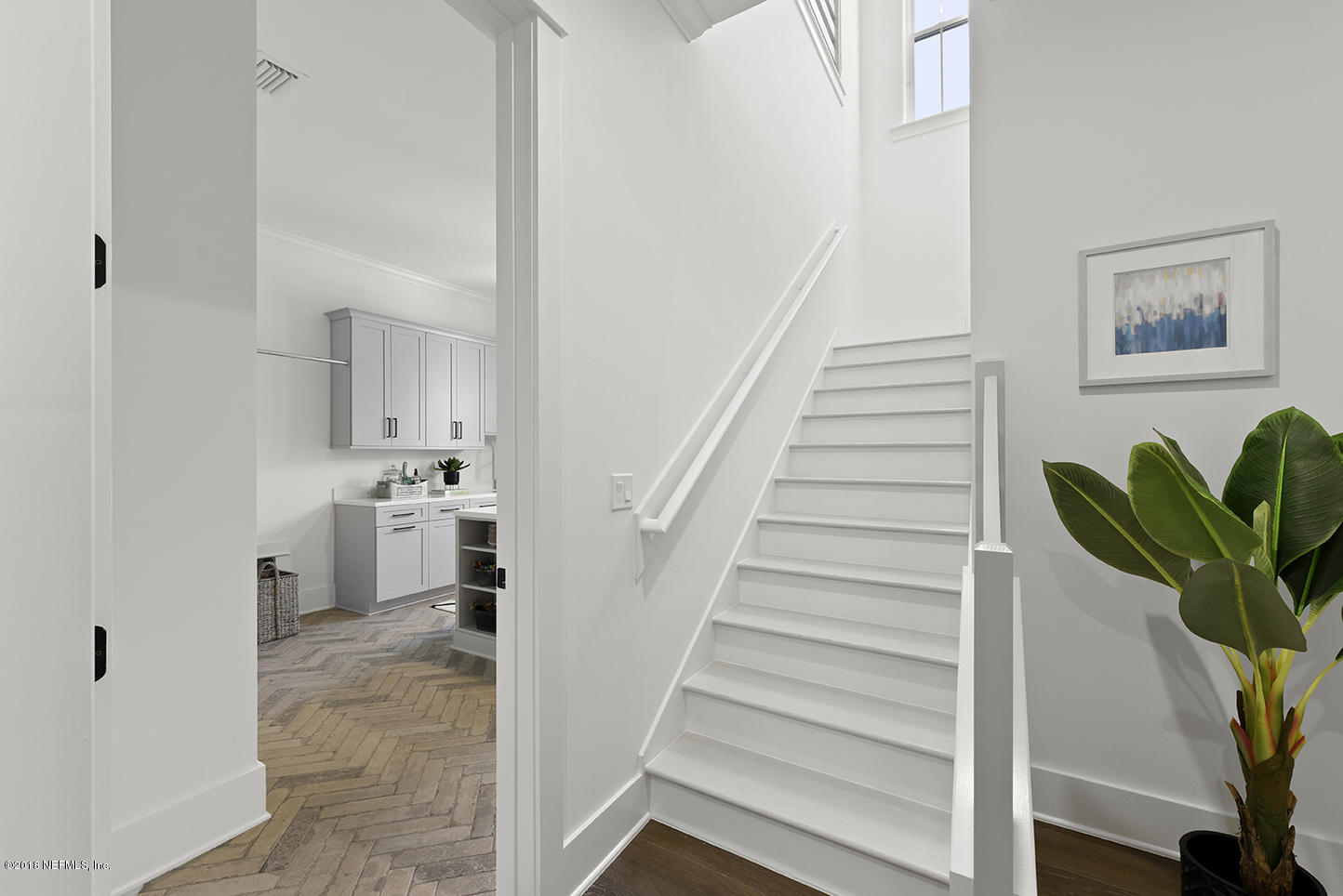1213 Neck Road Ponte Vedra Beach, FL 32082 - Photo 37 of 48 ZH. Stained Treads and Painted Risers to