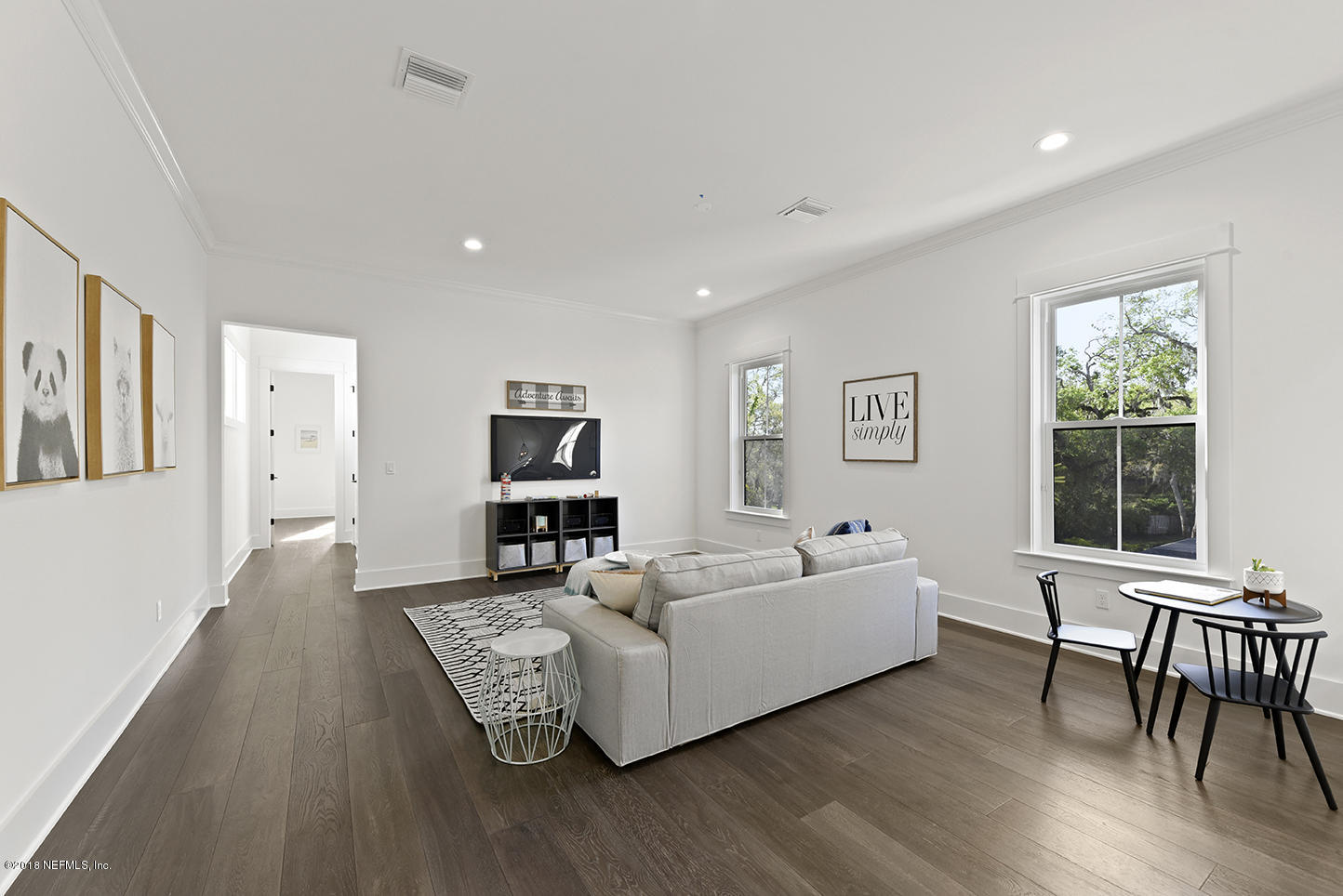 1213 Neck Road Ponte Vedra Beach, FL 32082 - Photo 40 of 48 ZK Spacious Loft with Crown Molding.