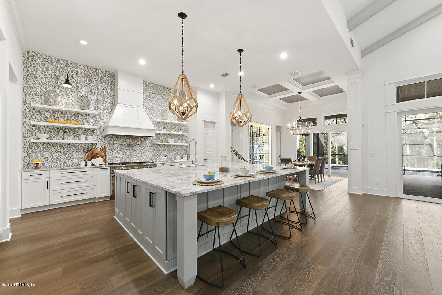 1213 Neck Road Ponte Vedra Beach, FL 32082 - Photo 10 of 48 J. Open Shelving and Decorative Range Ho