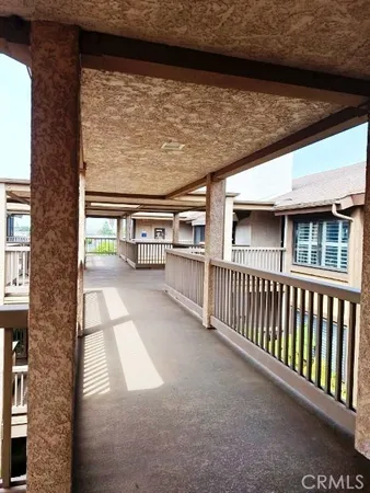 a view of balcony with city view