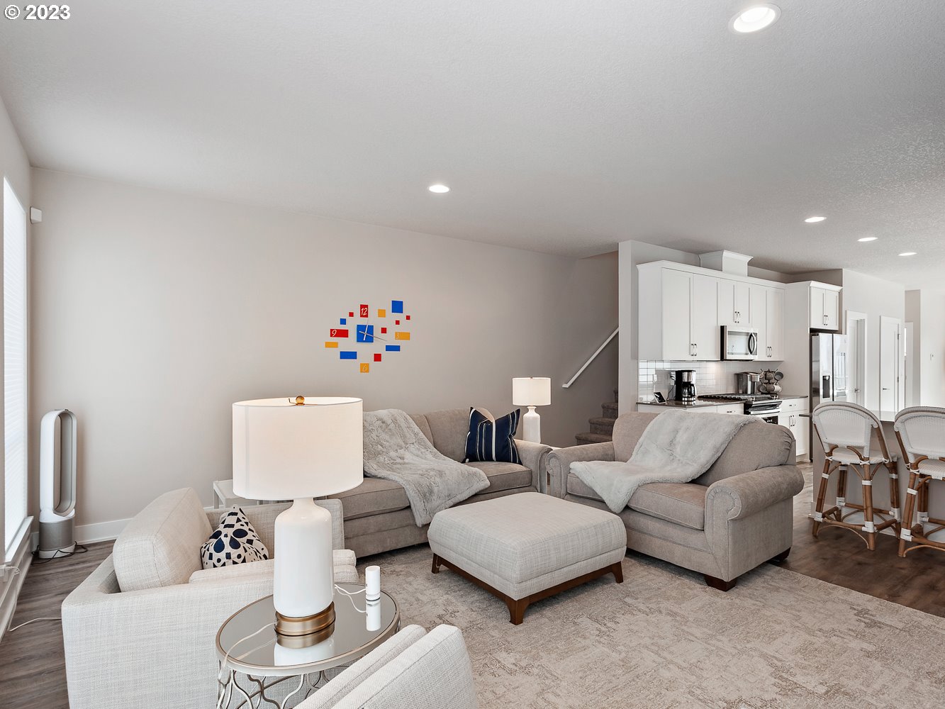 17100 Southwest Albatross Lane Beaverton, OR 97007 - Photo 13 of 48 a living room with furniture and a table