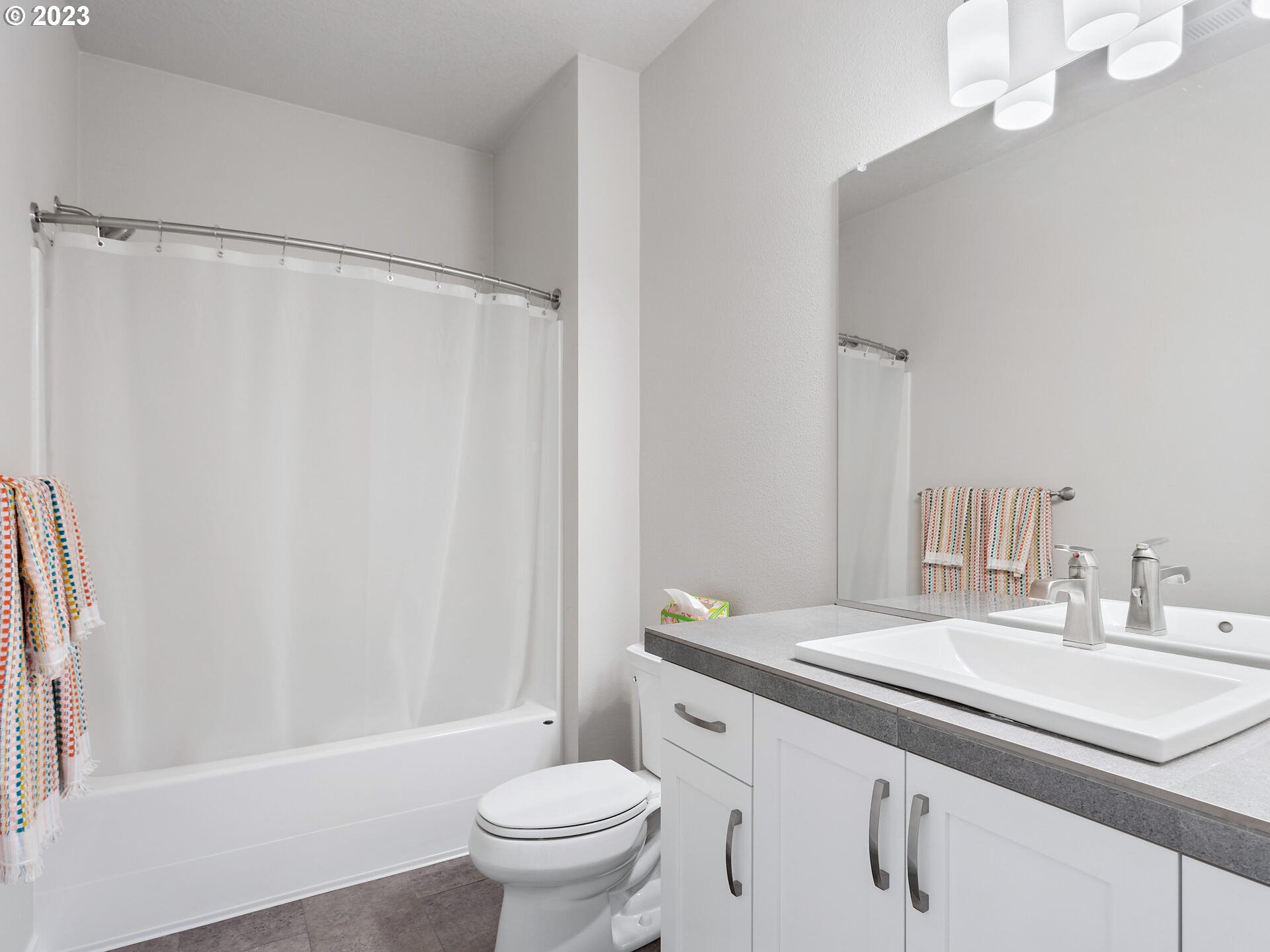 17100 Southwest Albatross Lane Beaverton, OR 97007 - Photo 30 of 48 a bathroom with a sink toilet and shower