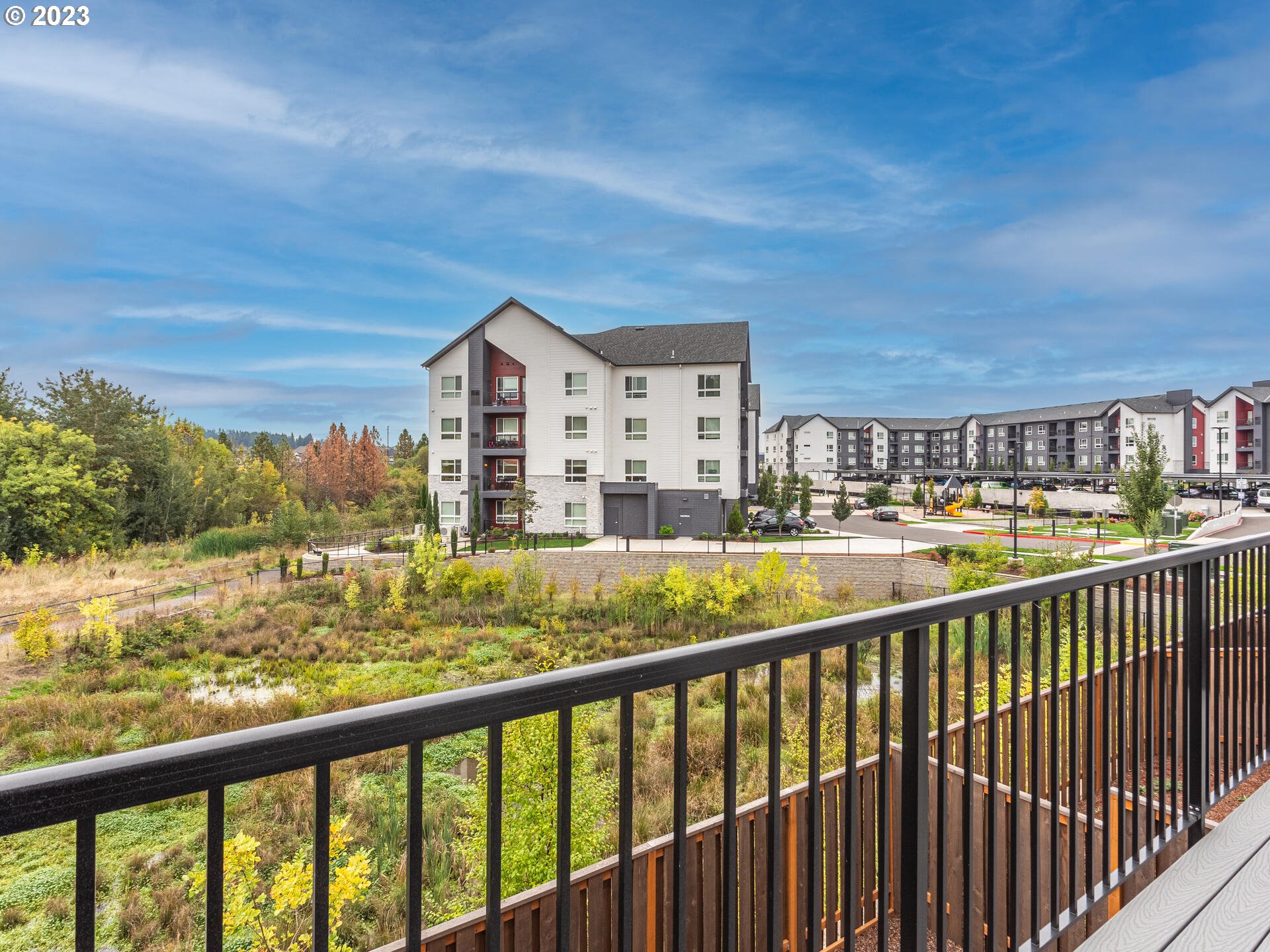 17100 Southwest Albatross Lane Beaverton, OR 97007 - Photo 40 of 48 a view of city from a balcony
