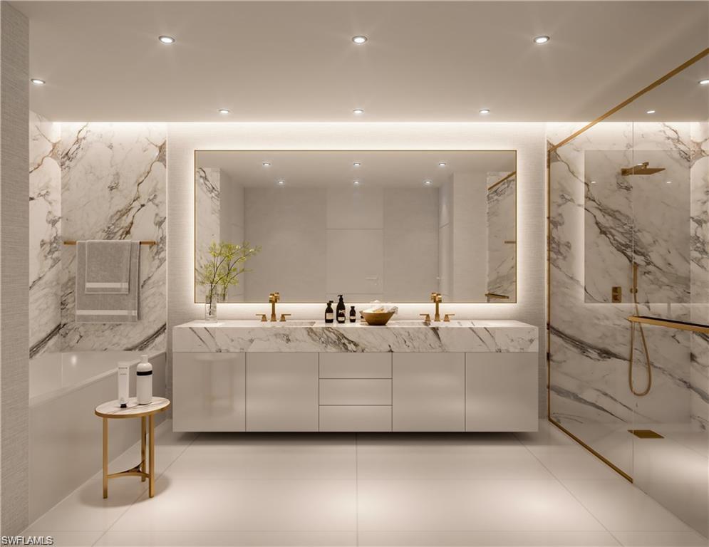 1925 Metropolitan Boulevard, Unit 1205 Naples, FL 34104 - Photo 9 of 14 a living room with furniture