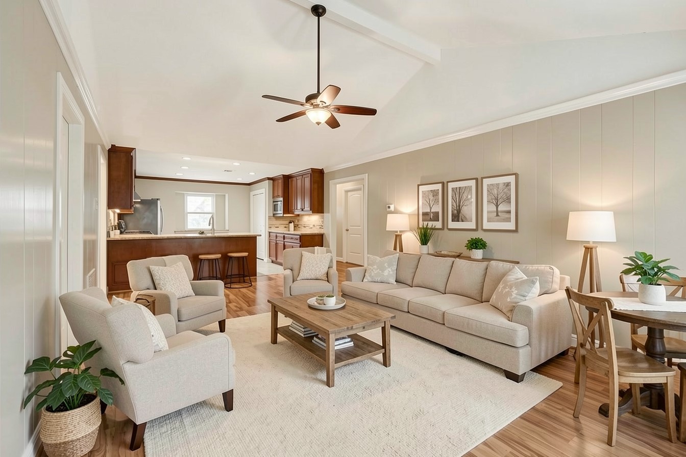 2426 Deasa Drive Spring, TX 77373 - Photo 8 of 27 staged spacious living room