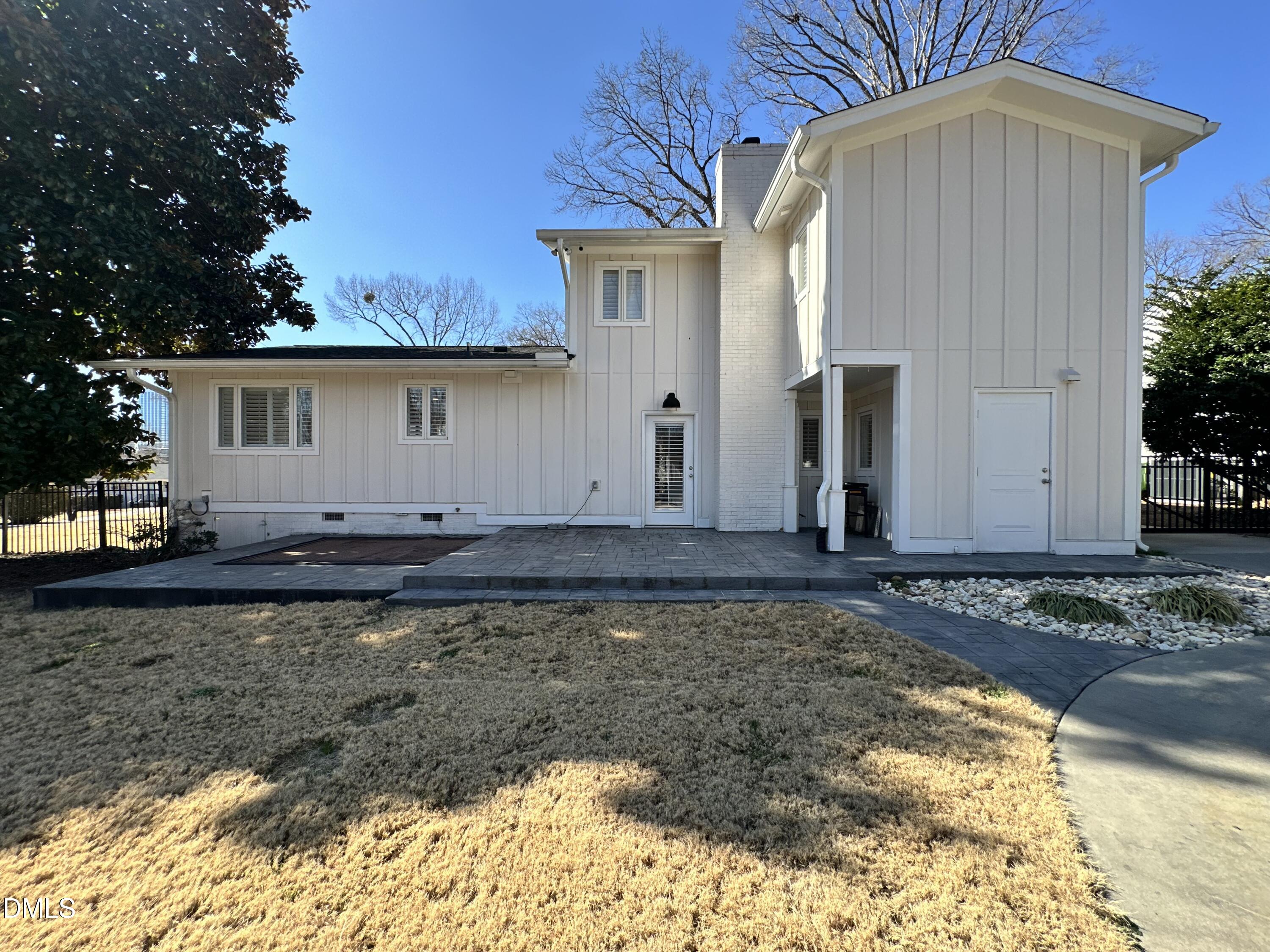 4512 Drexel Drive Raleigh, NC 27609 - Photo 33 of 36 a view of a house with backyard and sitting area