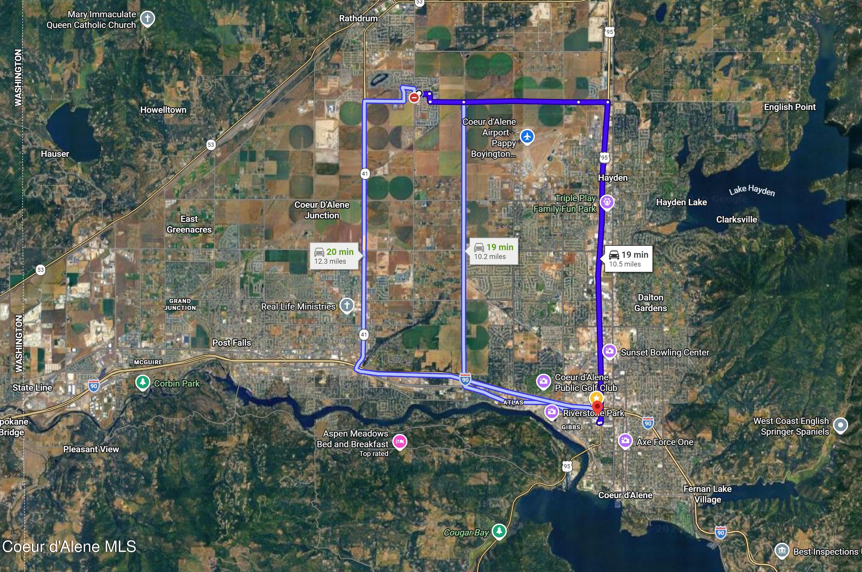 6255 West Harmony Street Rathdrum, ID 83858 - Photo 37 of 37 distance to Kootenai Health Hospital