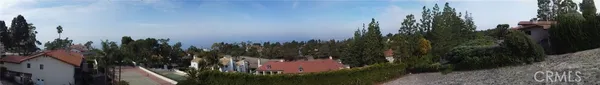 a view of a lake with a city