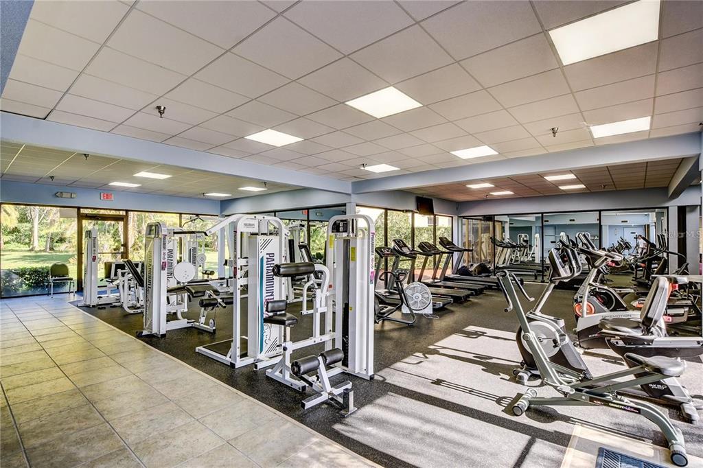 11117 Kapok Grand Circle Madeira Beach, FL 33708 - Photo 46 of 62 a view of a room with gym equipment