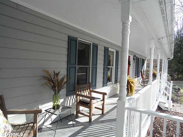 2449 Gobbler Ridge Road Powhatan, VA 23139 - Photo 20 of 24 Porch - This home has a lovely full front porch.