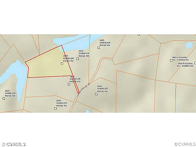 2449 Gobbler Ridge Road Powhatan, VA 23139 - Photo 21 of 24 Other - Plat shows on lake to right. 10 acres very