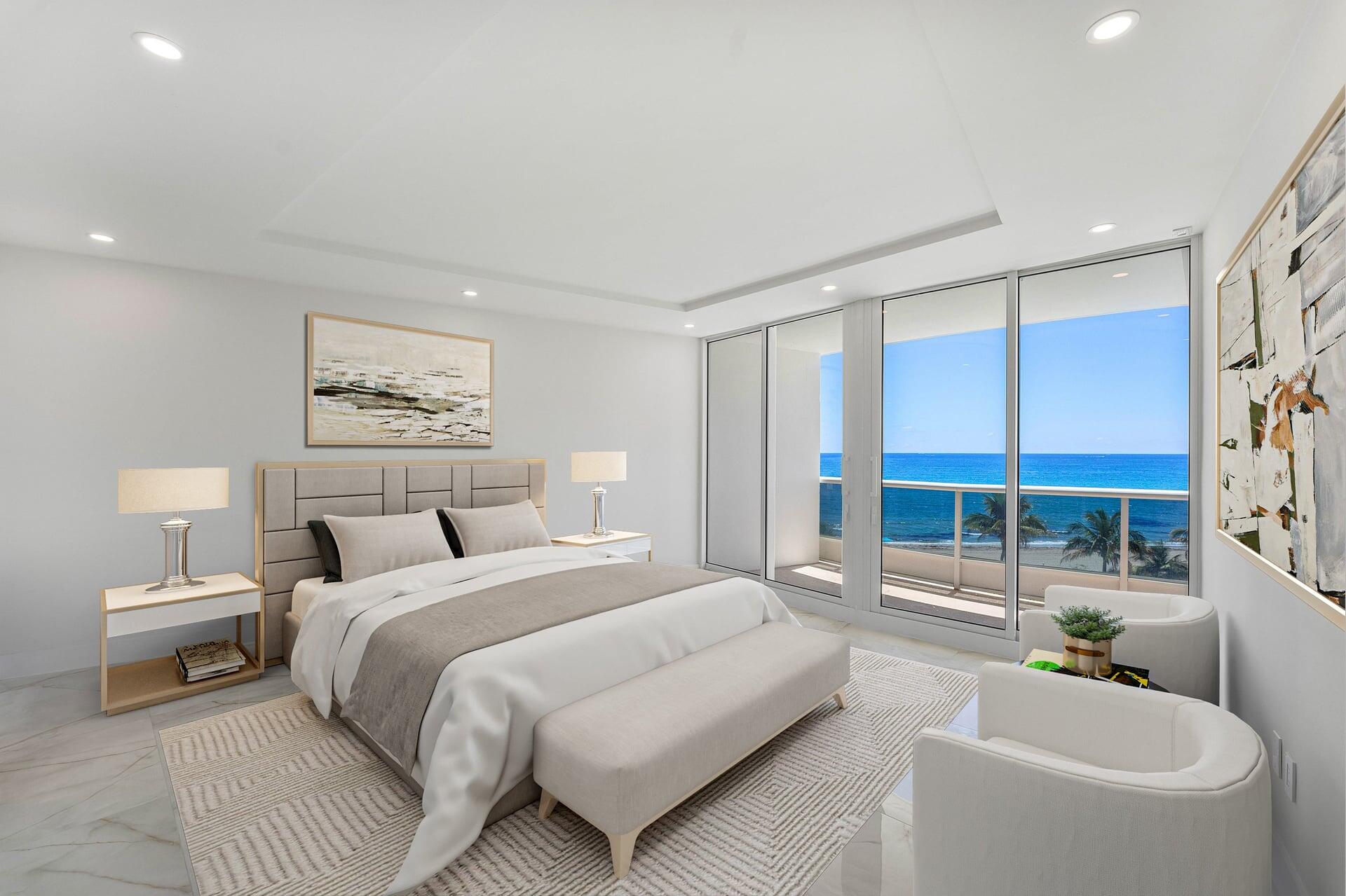 700 South Ocean Boulevard, Unit 504 Boca Raton, FL 33432 - Photo 29 of 55 bedroom view 2