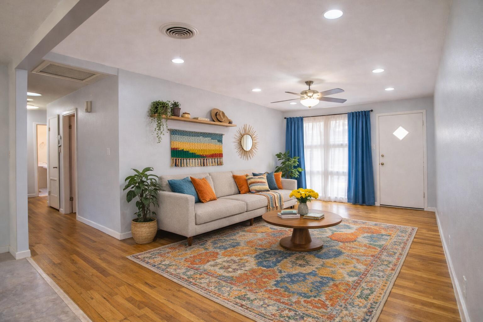 2806 58th Street Lubbock, TX 79413 - Photo 6 of 36 "Staged" Living Room