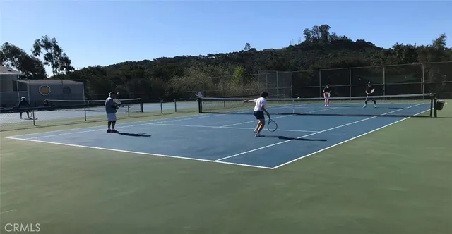 a view of a tennis court