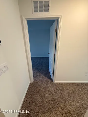 a view of front door