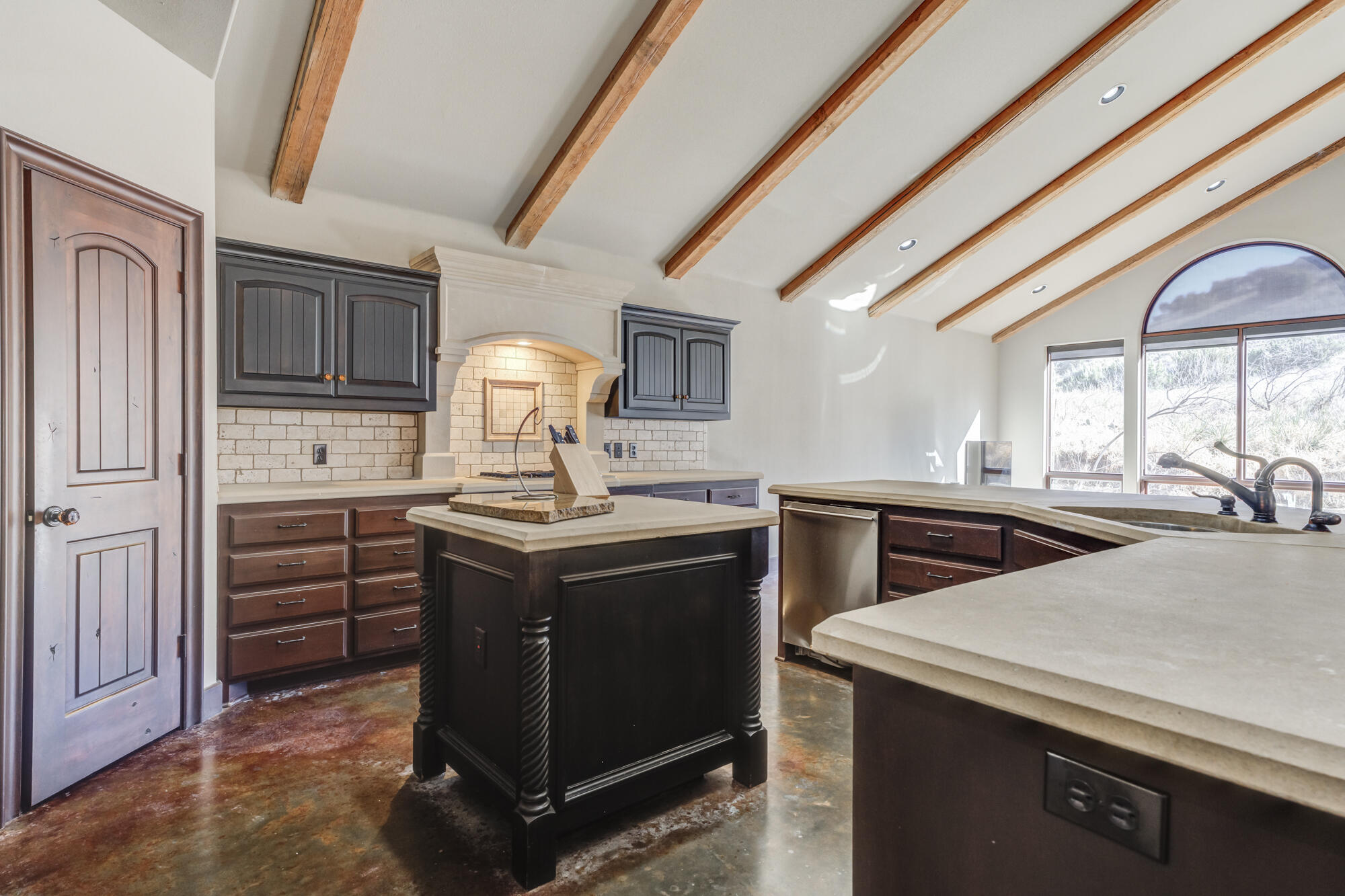 41 South Lake Shore Drive Ransom Canyon, TX 79366 - Photo 14 of 56 a kitchen with stainless steel appliances granite countertop a stove and a sink