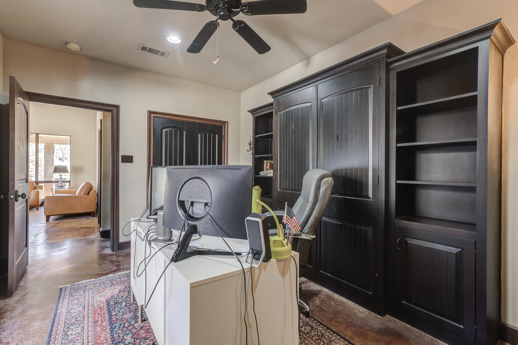 41 South Lake Shore Drive Ransom Canyon, TX 79366 - Photo 43 of 56 a view of a workspace with furniture