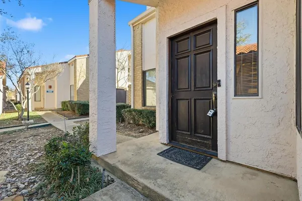 a view of a entryway door of the house