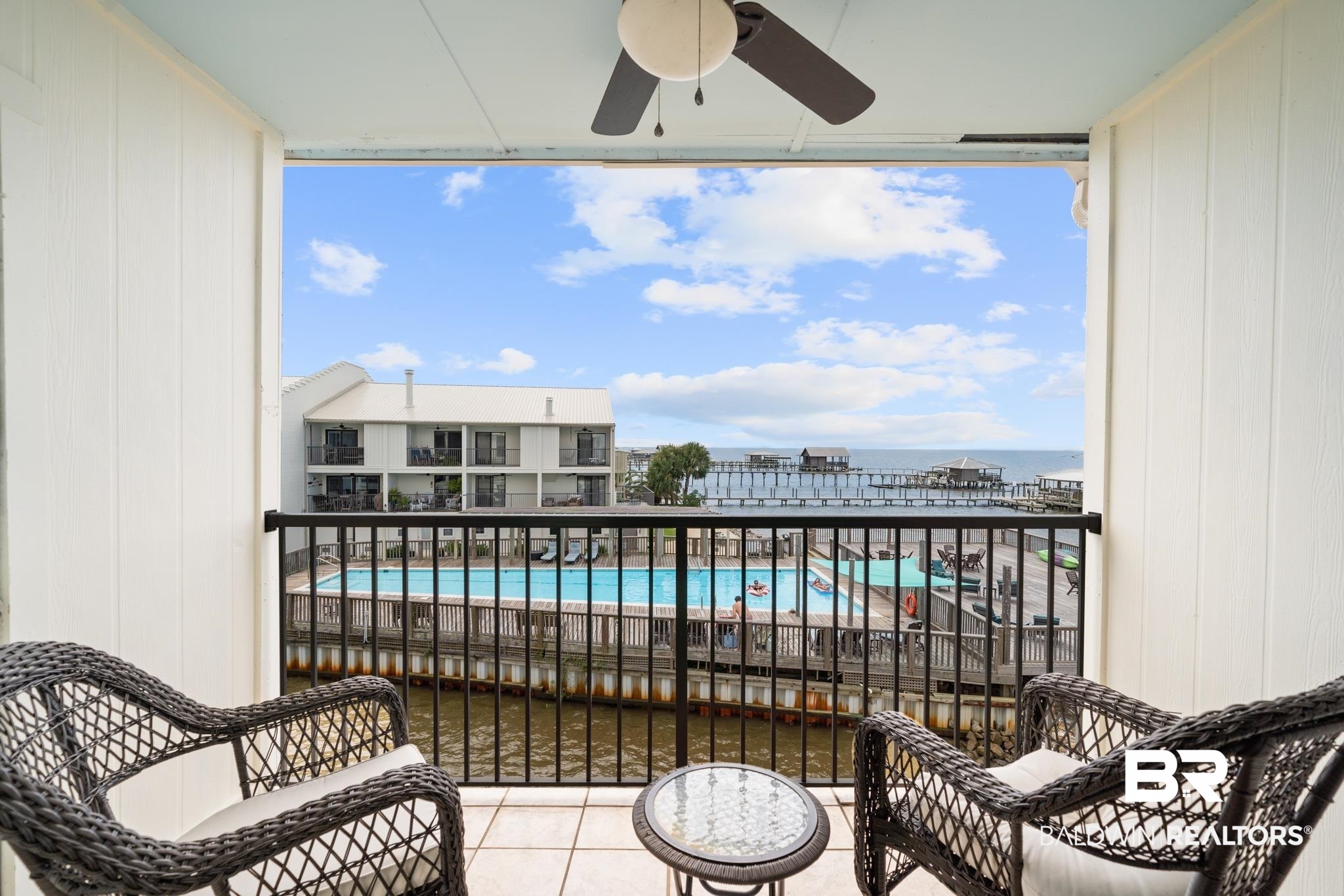 710 South Mobile Street, Unit 28 Fairhope, AL 36532 - Photo 24 of 45 Waterfront Balcony Bed 2