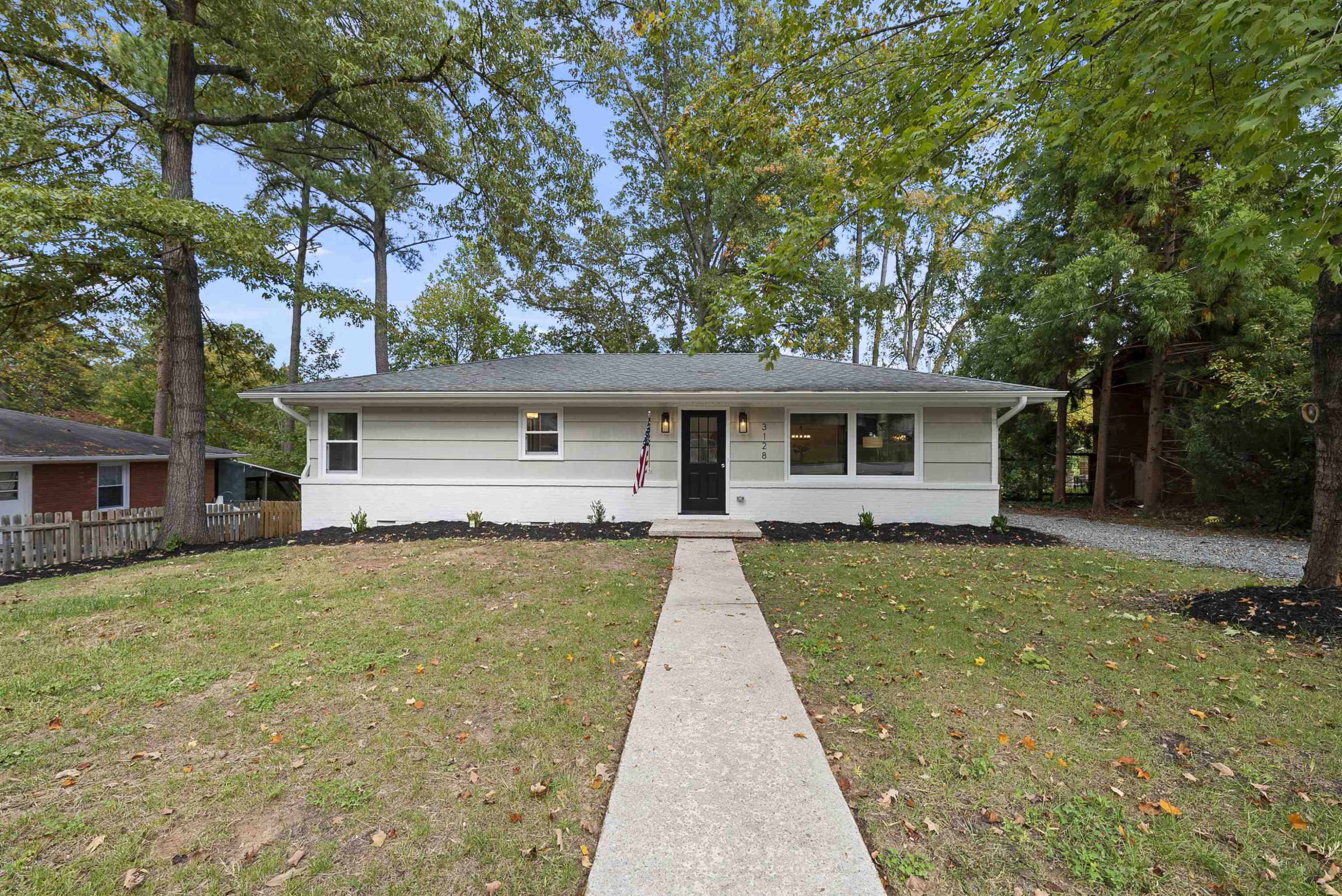 3128 Brentwood Road Raleigh, NC 27604 - Photo 2 of 28 a front view of house with a garden