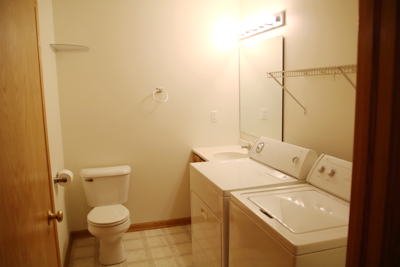 624 South Peace Road, Unit 624 Sycamore, IL 60178 - Photo 14 of 14 a bathroom with a sink and toilet