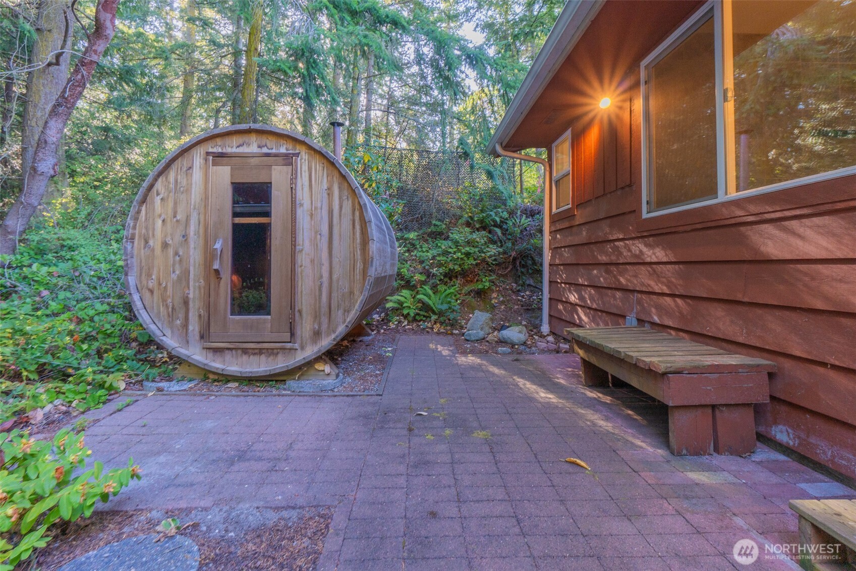 71 Quinault Loop Port Townsend, WA 98368 - Photo 16 of 29 a view of a house with backyard and garden
