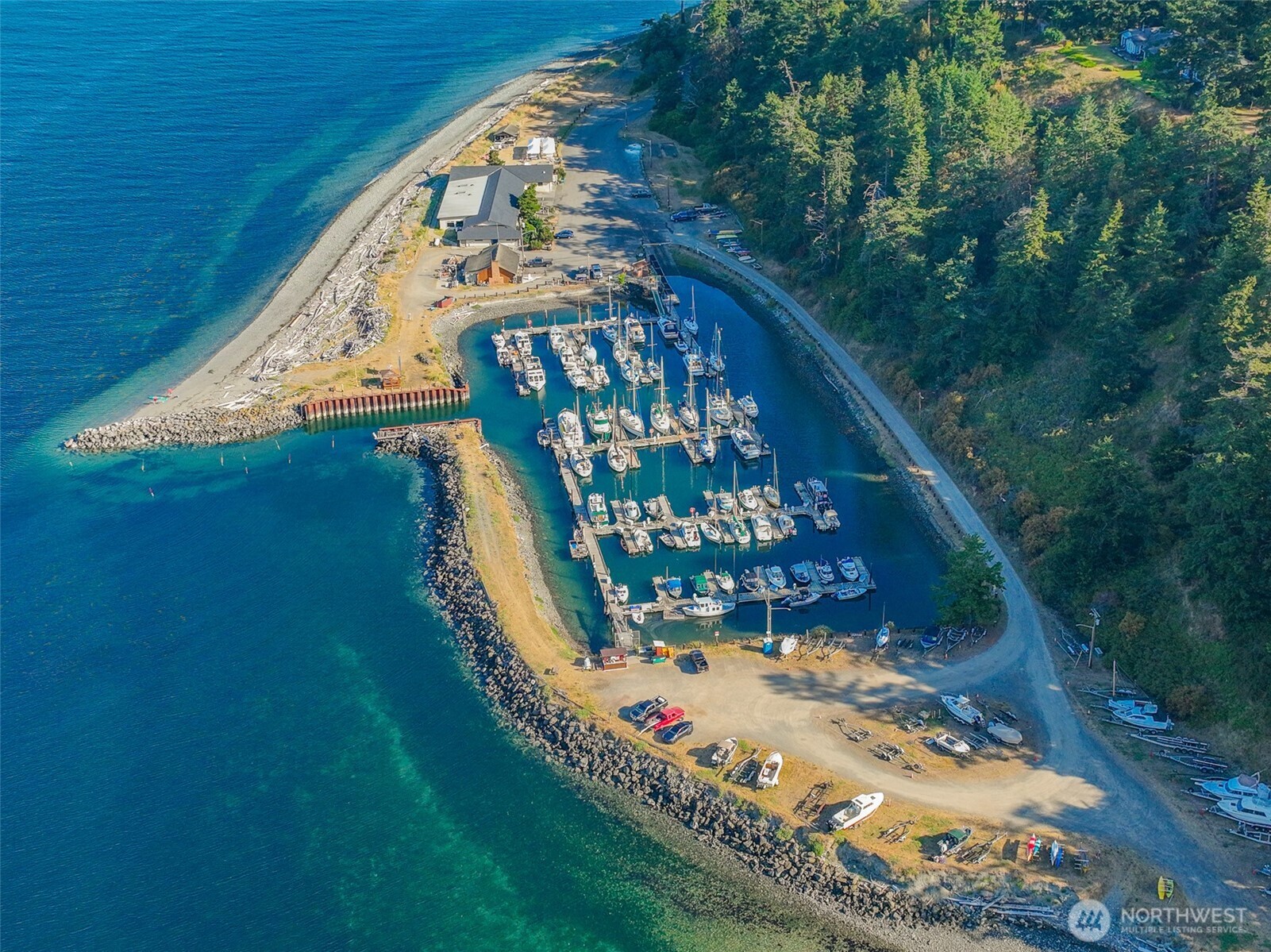 71 Quinault Loop Port Townsend, WA 98368 - Photo 26 of 29 a view of swimming pool with a balcony
