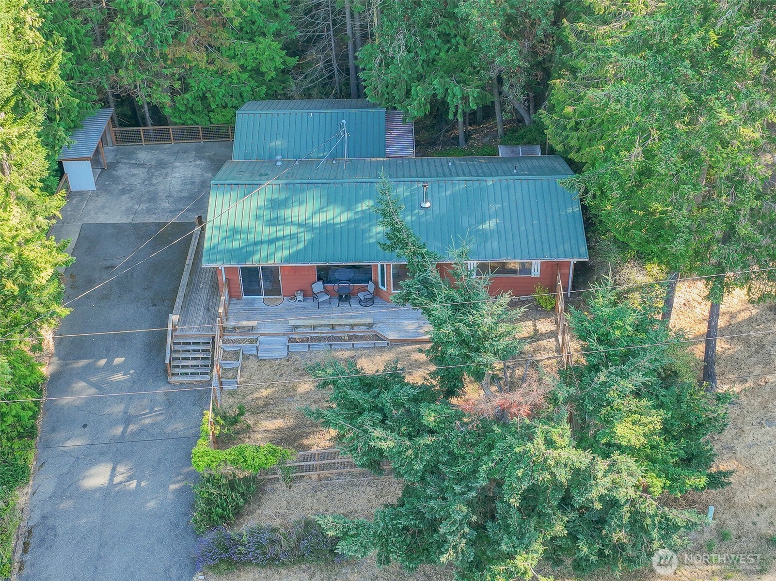 71 Quinault Loop Port Townsend, WA 98368 - Photo 5 of 29 an aerial view of a house with a yard